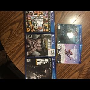 Playstation 4 games